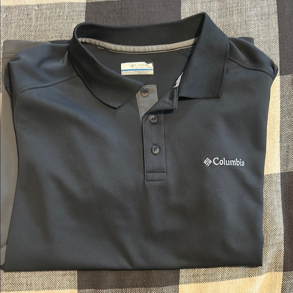 Columbia Men's gray Polo Shirt